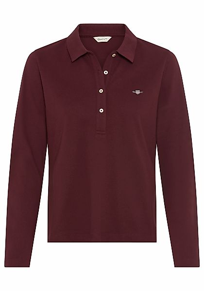 Gant Langarm-Poloshirt "SLIM SHIELD LS PIQUE POLO" günstig online kaufen