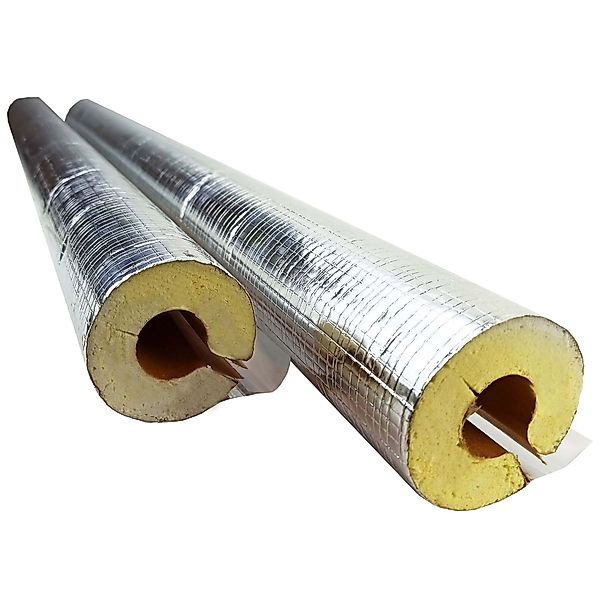 Scorprotect® Steinwolle Alu PUR Rohrisolierung mit günstig online kaufen