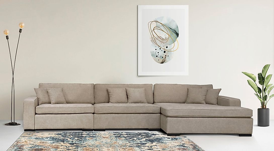 Guido Maria Kretschmer Home&Living Ottomane "Skara L-Form", Lounge-Sofa mit günstig online kaufen