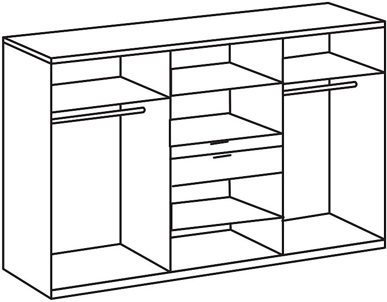 Wimex Drehtürenschrank Moldau (mit Drehtüren, Schubladen, günstig online kaufen