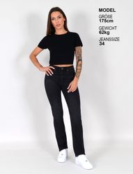 ESRA Straight-Jeans Damen Stretch-Jeans G1400 Straight günstig online kaufen
