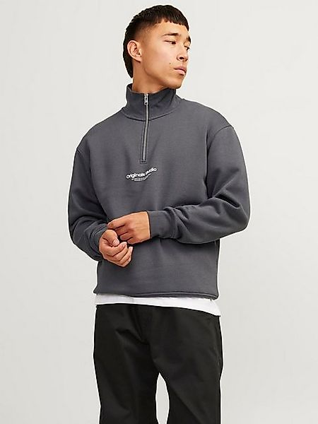 Jack & Jones Sweatshirt JORVESTERBRO SWEAT QUARTER ZIP HN NOOS günstig online kaufen