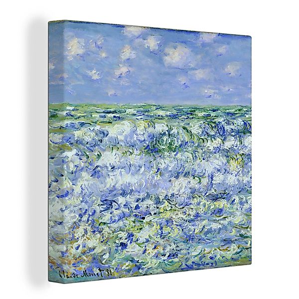 OneMillionCanvasses® Leinwandbild Sich brechende Wellen - günstig online kaufen