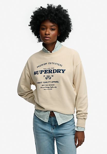 Superdry Sweatshirt "LUXE CASUAL EMB LOOSE CREW" günstig online kaufen