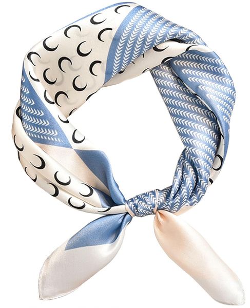Coonoor Seidentuch Seidentuch Stirnband Quadratischer Haar-Bandanas-Schal günstig online kaufen