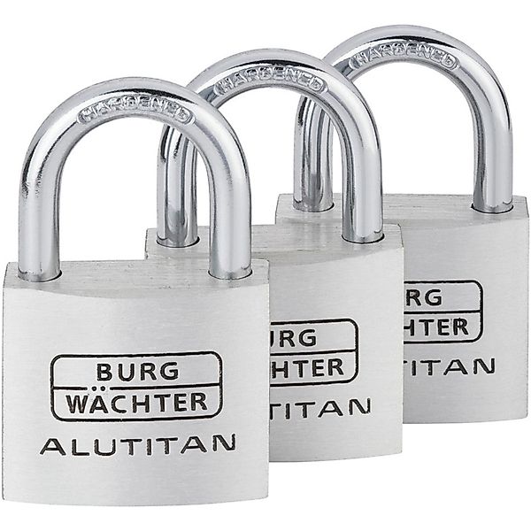 Burg Wächter Vorhangschloss-Set Trio 770 40 SB günstig online kaufen