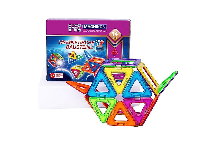 MAGNIKON Magnetische Bausteine Der Start Anfänger Set Magnetspielbausteine, günstig online kaufen