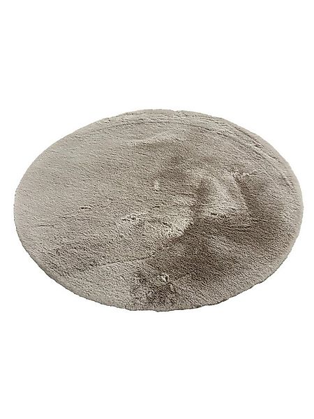 Vimoda Hochflor-Teppich Softy,hochwertiger Fellteppich Wohnzimmer, Rund, Hö günstig online kaufen