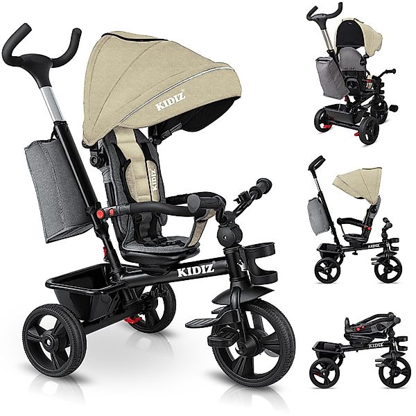 KIDIZ Dreirad, Dreirad 5in1 Kinderdreirad mit günstig online kaufen