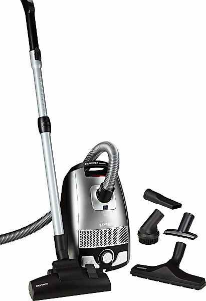 Severin Bodenstaubsauger "S`Power snowwhite BC 7045" 750 W mit Beutel Für A günstig online kaufen