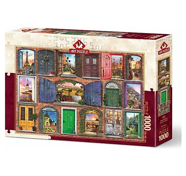 ART PUZZLE Puzzle Puzzle Doors of Europe 1000 Teile, Puzzleteile günstig online kaufen