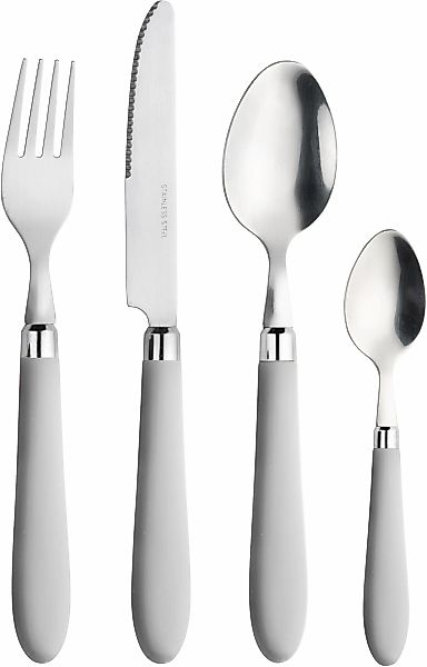 PINTINOX Besteck-Set "Daisy 0" mit farbigem Kunststoffgriff günstig online kaufen