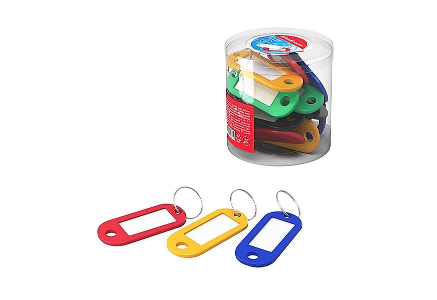 Erich Krause Schlüsselanhänger, Schlüsselanhänger beschriftbar verschiedene günstig online kaufen