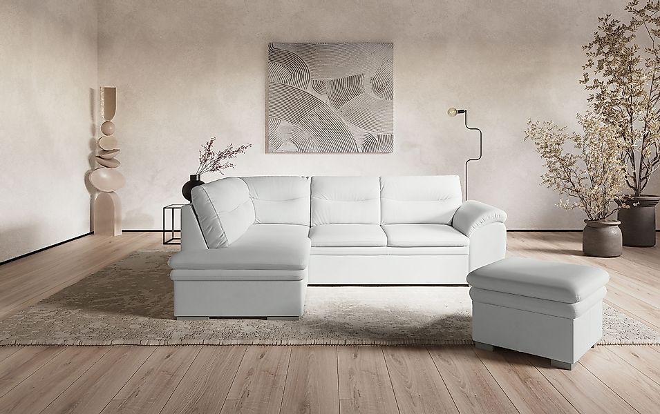COTTA Ecksofa Leandra L-Form, wahlweise mit günstig online kaufen