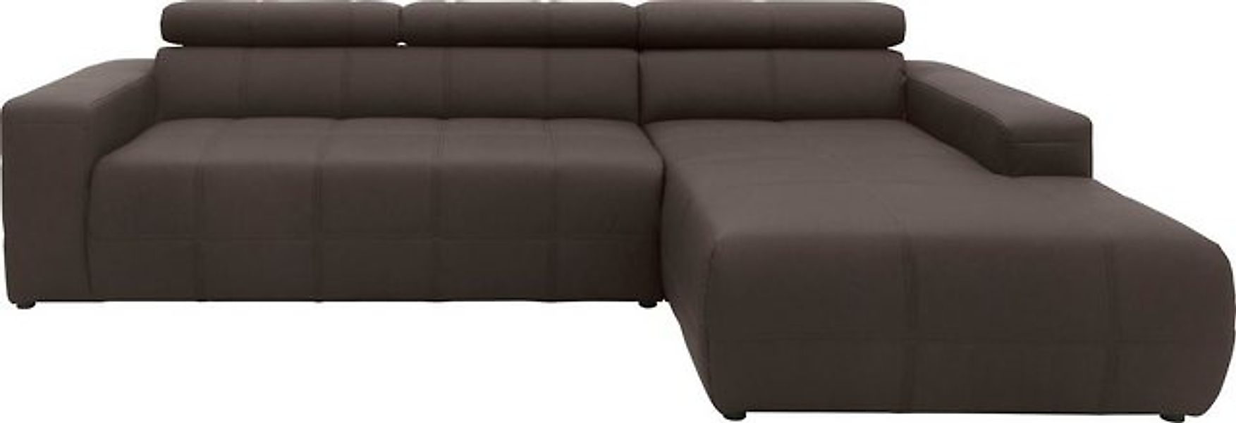 DOMO collection Ecksofa "Brandon Sitzbelastung 140 kg, große Ausführung, B/ günstig online kaufen