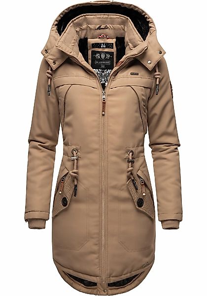 Marikoo Wintermantel "Kamii" sportlicher Damen Winterparka mit abnehmb. Kap günstig online kaufen