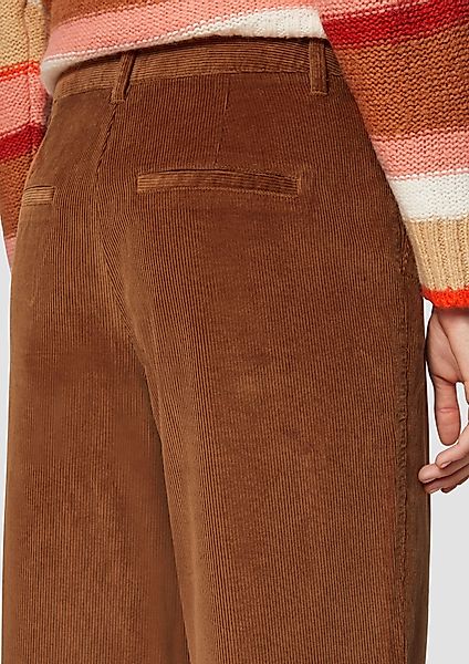 s.Oliver Stoffhose Weiche Cordhose mit Wide günstig online kaufen