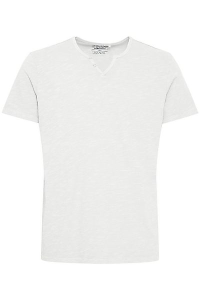 Blend T-Shirt BHAshton split neck tee mit Deko-Knopfdetail am Ausschnitt günstig online kaufen