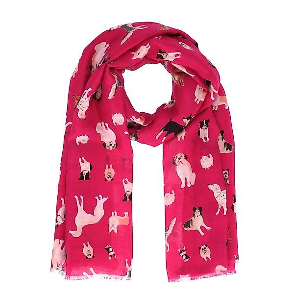 halsüberkopf Accessoires Modeschal Dogs, weicher Viskose-/Baumwoll-Mix günstig online kaufen