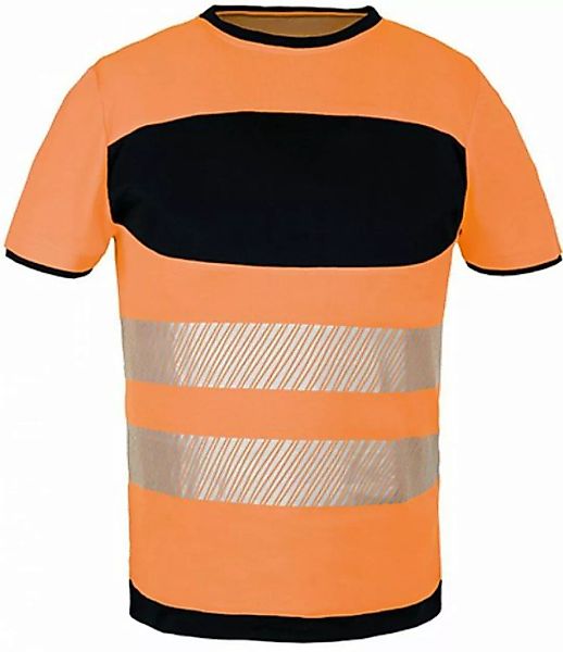korntex Warnschutz-Shirt EOS Hi-Vis Workwear T-Shirt With Printing Area S b günstig online kaufen