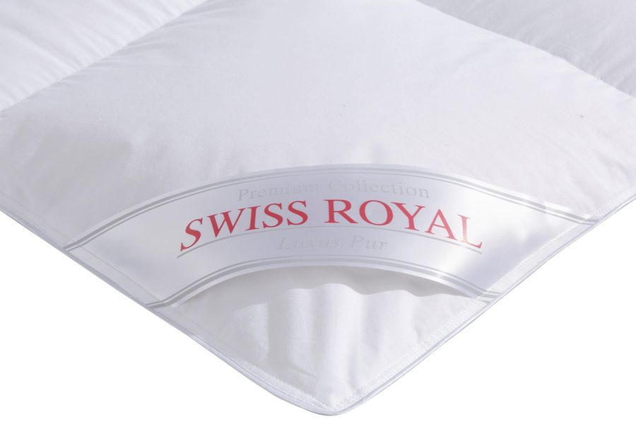 Haeussling Daunenbettdecke + Kopfkissen "Swiss Royal" Bettdecken-Set mit Ko günstig online kaufen