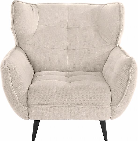 Leonique Sessel "Ariana", Stylischer Hochlehner bzw. Ohrensessel günstig online kaufen