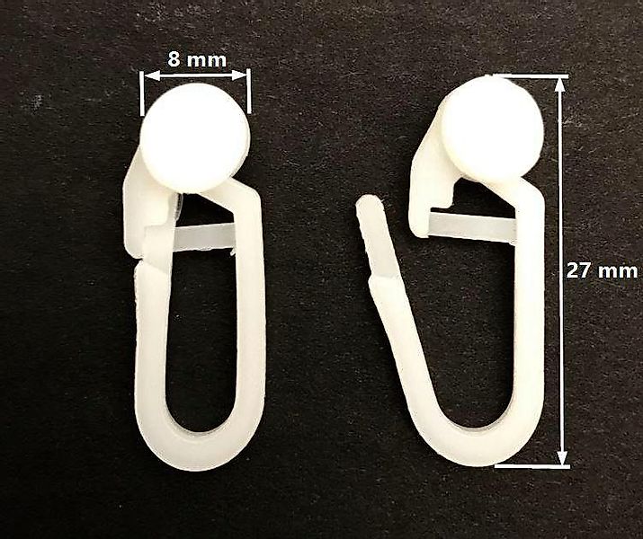 my home Gardinenröllchen, Dekoschals, Gardinen, Gardinenleisten, günstig online kaufen