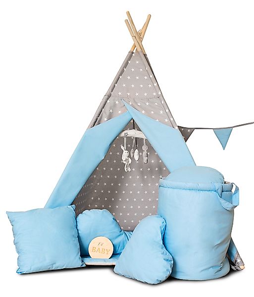 Rainbow Kids Tipi-Zelt Kinderzelt Spielzelt Teepee günstig online kaufen