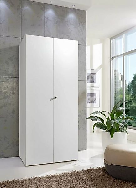 freiraum Mehrzweckschrank Multiraumkonzept (BxH: 80x185 cm) in WEISS mit 2 günstig online kaufen