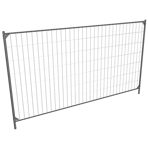 Schake Mobilzaun Standard Pro Ohne Haken Ösen 2 m x 3,5 m Feuerverzinkt günstig online kaufen