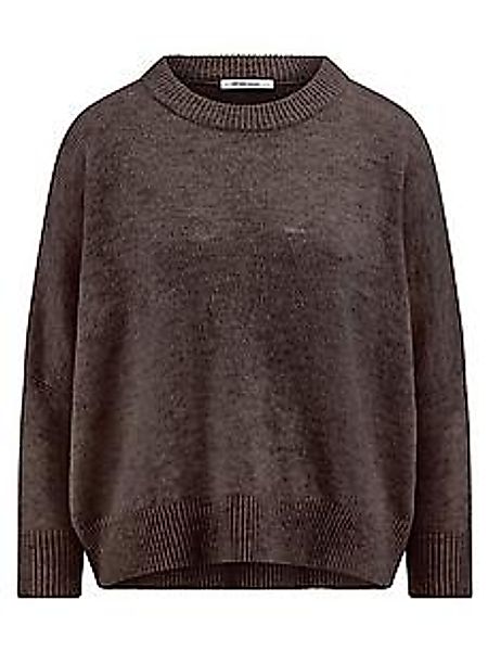 Rundhals-Pullover Peter Hahn braun günstig online kaufen