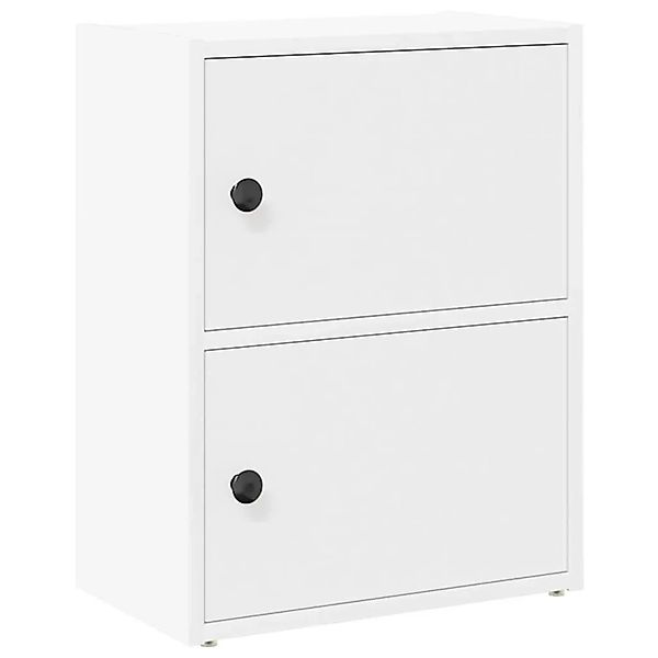 vidaXL Bücherregal Weiß 40x24x52 cm Holzwerkstoff 860355 günstig online kaufen