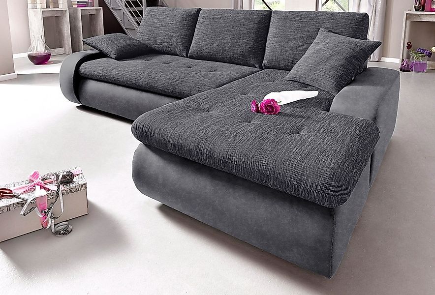 TRENDMANUFAKTUR Ecksofa "Indie, L-Form", wahlweise XL oder XXL günstig online kaufen