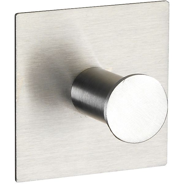 WENKO Klebehaken Wenko Wandhaken Accadia Edelstahl, matt günstig online kaufen