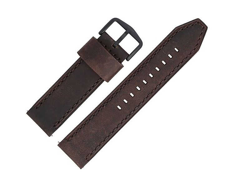 Fossil Uhrenarmband 22mm Leder Braun FS-5251SET LB-FS5251SET günstig online kaufen
