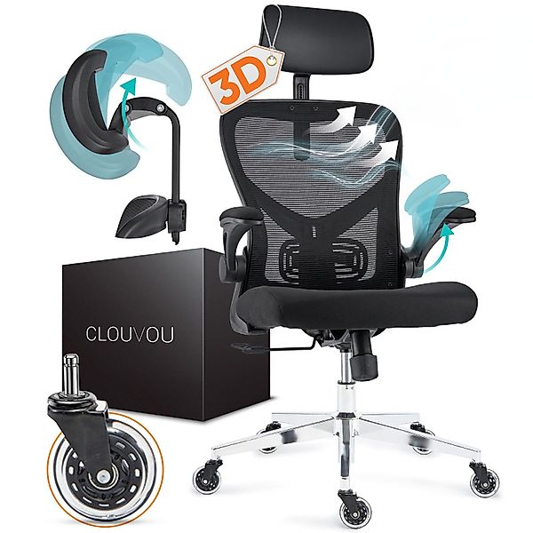 CLOUVOU Bürostuhl SmartSeat, Schreibtischstuhl, ergonomisch, Chefsessel, günstig online kaufen