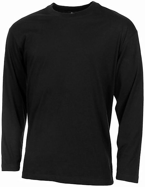 MFH T-Shirt MFH US Shirt, langarm, 170 g/m², schwarz günstig online kaufen