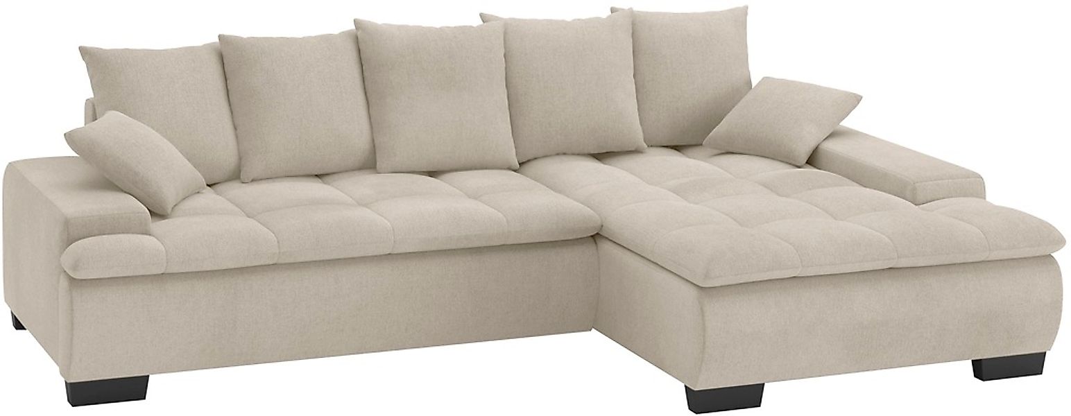 INOSIGN Ecksofa "Haiti II, L-Form", wahlweise mit Schlaffunktion/Bettkasten günstig online kaufen