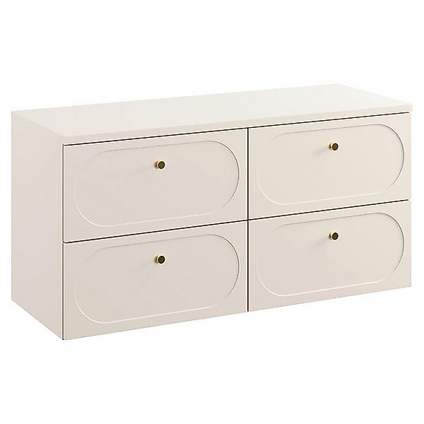 Lomadox Waschbeckenschrank DESENZANO-56 120cm breit mit 4 Schubladen in bei günstig online kaufen