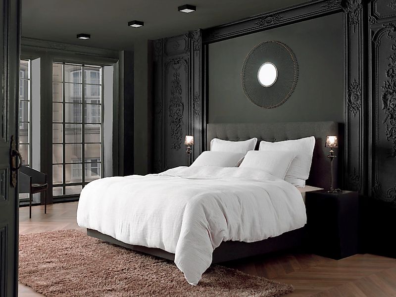 YELLOW Bettwäsche "Garza" 2 Stk. tlg. Uni Design, 100% Baumwolle ab 135x200 günstig online kaufen