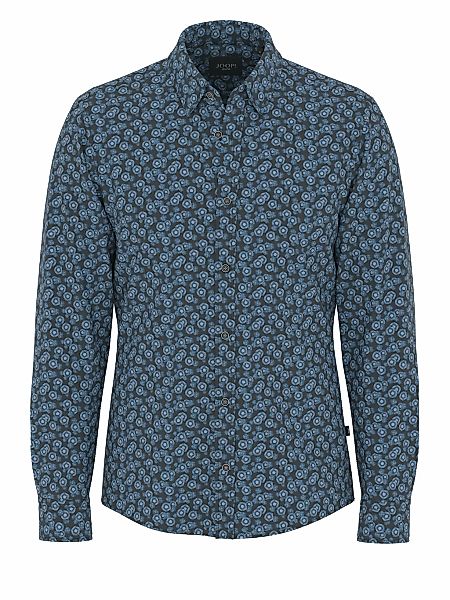 Joop Jeans Langarmhemd Hanson3-W Logostickerei am günstig online kaufen