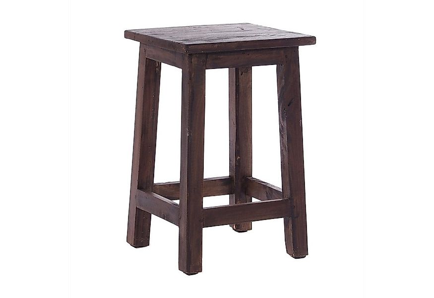 DESIGN DELIGHTS Hocker Sitzhocker MADERO, 48x30cm(HxB) Altholz Holzhocker, günstig online kaufen