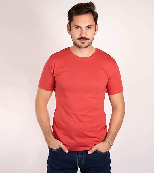 Basic Herrenshirt Aus Tencel Modal Mix günstig online kaufen