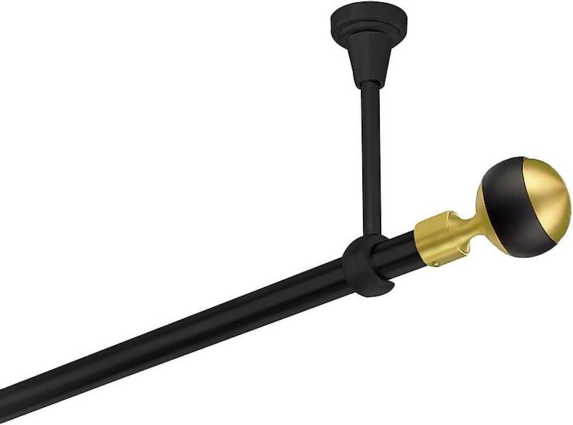 MDEKOR Gardinenstange, 1-läufig, kürzbar, Deckemontage, Gardinenstange günstig online kaufen