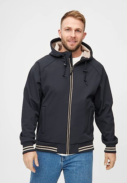 Derbe Softshelljacke "Helgoby", mit Kapuze, wasserabweisend, winddicht, Kap günstig online kaufen