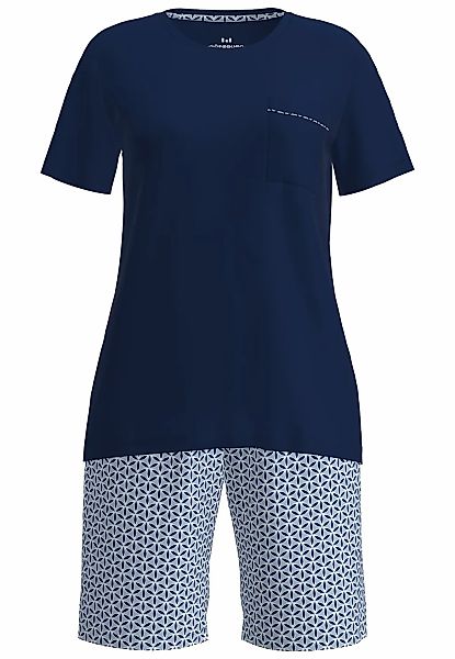 GÖTZBURG Shorty Sligo (2 tlg) Kurzarm, Rundhalsausschnitt, kurze Hose, Baum günstig online kaufen