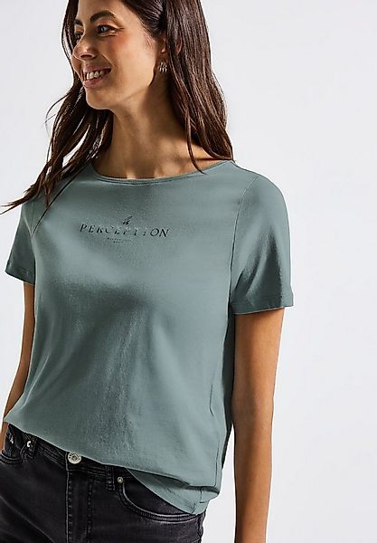 STREET ONE T-Shirt mit Wording Artwork günstig online kaufen