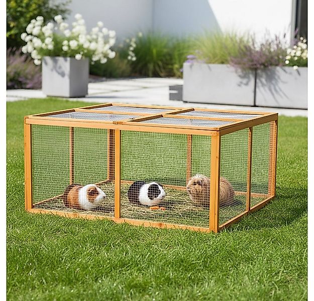 Mucola Freigehege Freigehege Hasenstall Kleintierstall Stall Käfig Freilauf günstig online kaufen