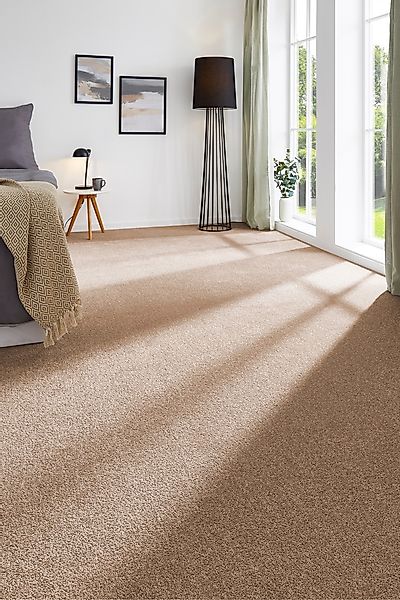 my home Teppichboden »Isabella, Velours, Made in Netherlands«, rechteckig, günstig online kaufen