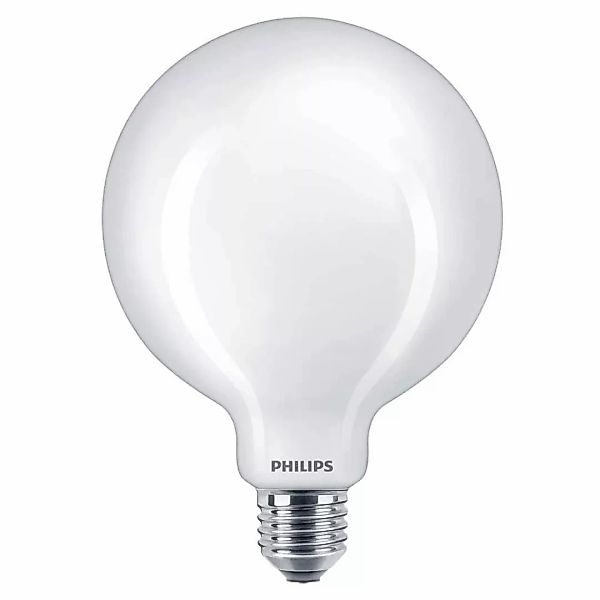 Philips LED Lampe ersetzt 100W, E27 Globe G120, matt, warmweiß, 1521 Lumen, günstig online kaufen